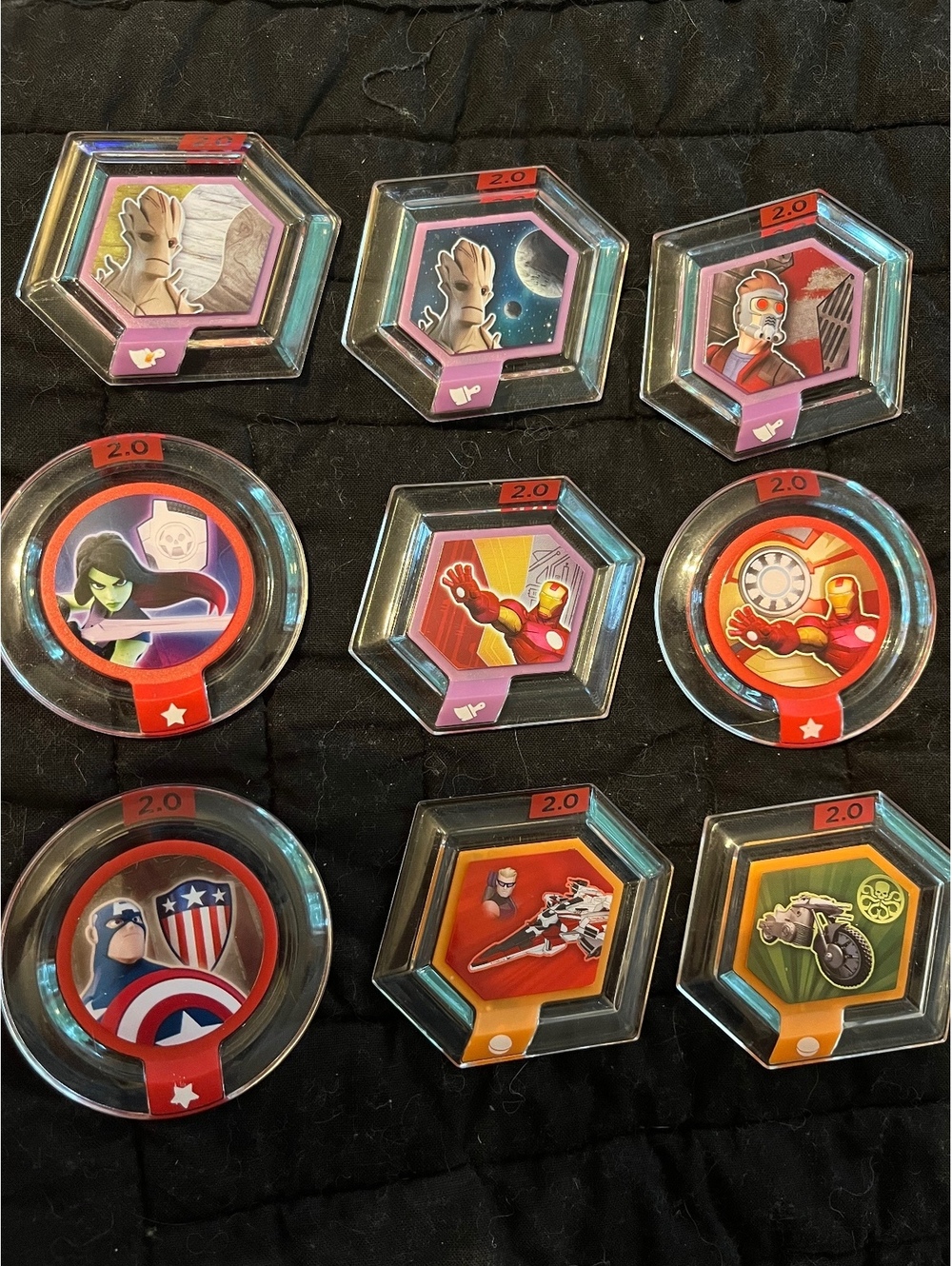 Disney Infinity 2.0 Marvel Super Heroes Power Discs Guardians Galaxy